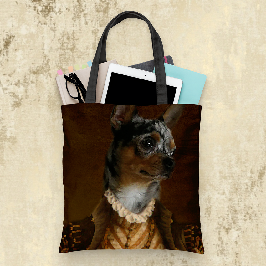 Tails And Paws Tote Bag THE CLASSY - CUSTOM PET TOTE BAG