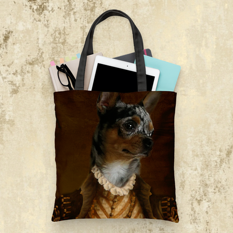 Tails And Paws Tote Bag THE CLASSY - CUSTOM PET TOTE BAG