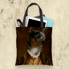 Tails And Paws Tote Bag THE CLASSY - CUSTOM PET TOTE BAG