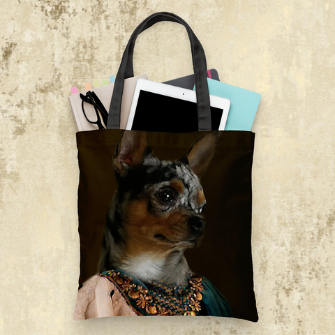 Tails And Paws Tote Bag THE CONQUEROR - CUSTOM PET TOTE BAG