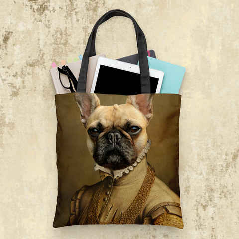 Tails And Paws Tote Bag THE DAME - CUSTOM PET TOTE BAG