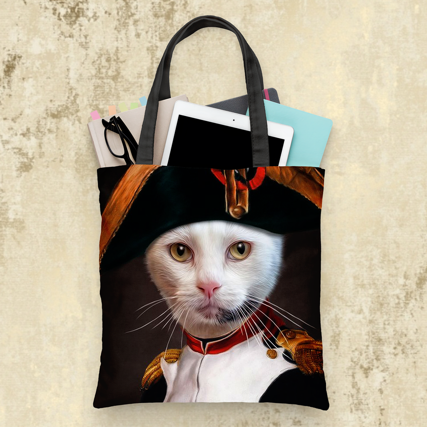 Tails And Paws Tote Bag THE EMPEROR - CUSTOM PET TOTE BAG