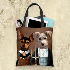 Tails And Paws Tote Bag THE FARMERS - CUSTOM PET TOTE BAG