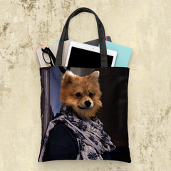 Tails And Paws Tote Bag THE FEMALE - CUSTOM PET TOTE BAG
