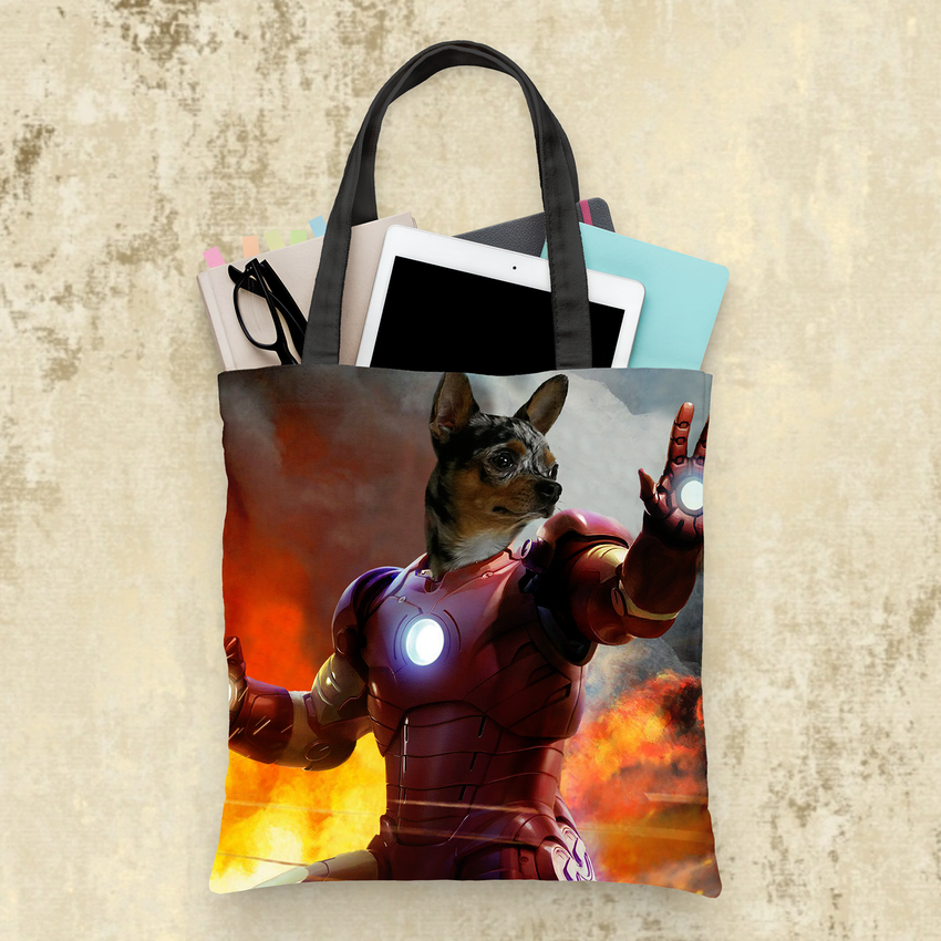 Tails And Paws Tote Bag THE IRON PET - CUSTOM PET TOTE BAG
