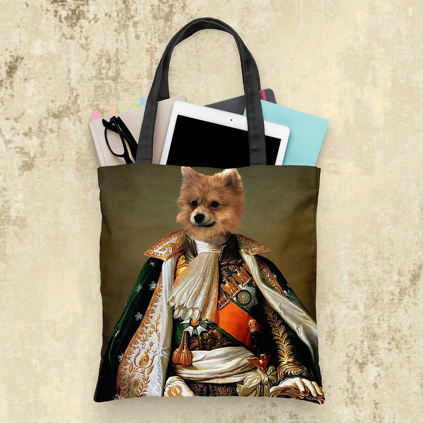 Tails And Paws Tote Bag THE KING OF PAWS - CUSTOM PET TOTE BAG