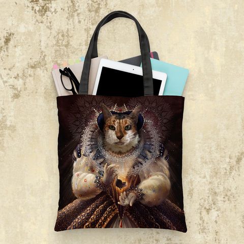 Tails And Paws Tote Bag THE PRICESSPAW - CUSTOM PET TOTE BAG