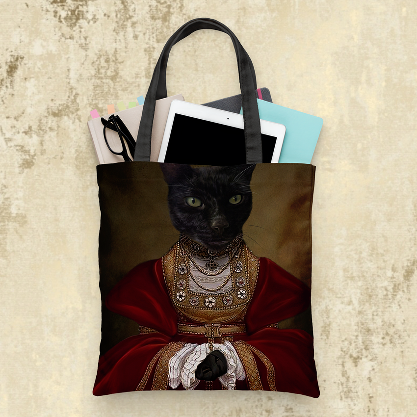 Tails And Paws Tote Bag THE PRINCELY PET - CUSTOM PET TOTE BAG