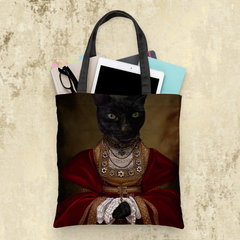 Tails And Paws Tote Bag THE PRINCELY PET - CUSTOM PET TOTE BAG
