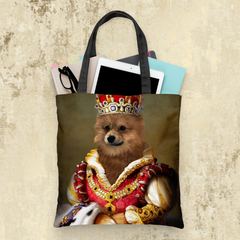 Tails And Paws Tote Bag THE QUEENPAW - CUSTOM PET TOTE BAG