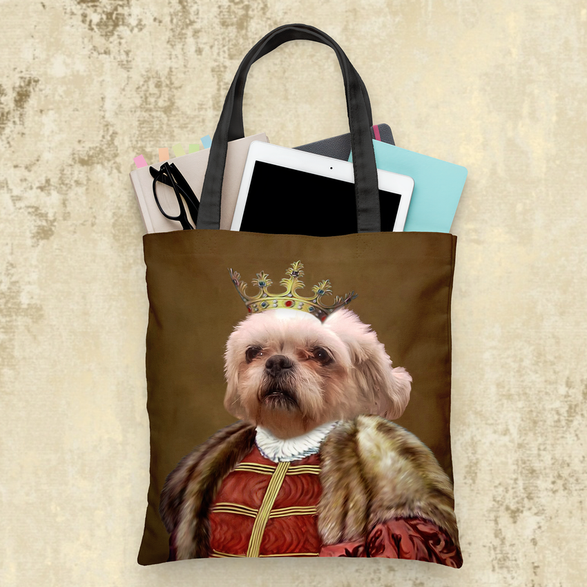 Tails And Paws Tote Bag THE QUEENY - CUSTOM PET TOTE BAG