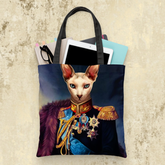 Tails And Paws Tote Bag THE SOLDIER - CUSTOM PET TOTE BAG