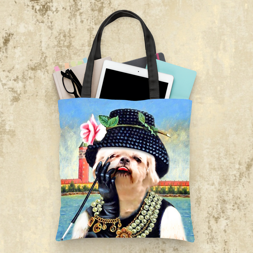Tails And Paws Tote Bag THE STAR - CUSTOM PET TOTE BAG