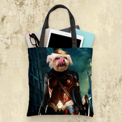Tails And Paws Tote Bag THE WONDERPAW - CUSTOM PET TOTE BAG